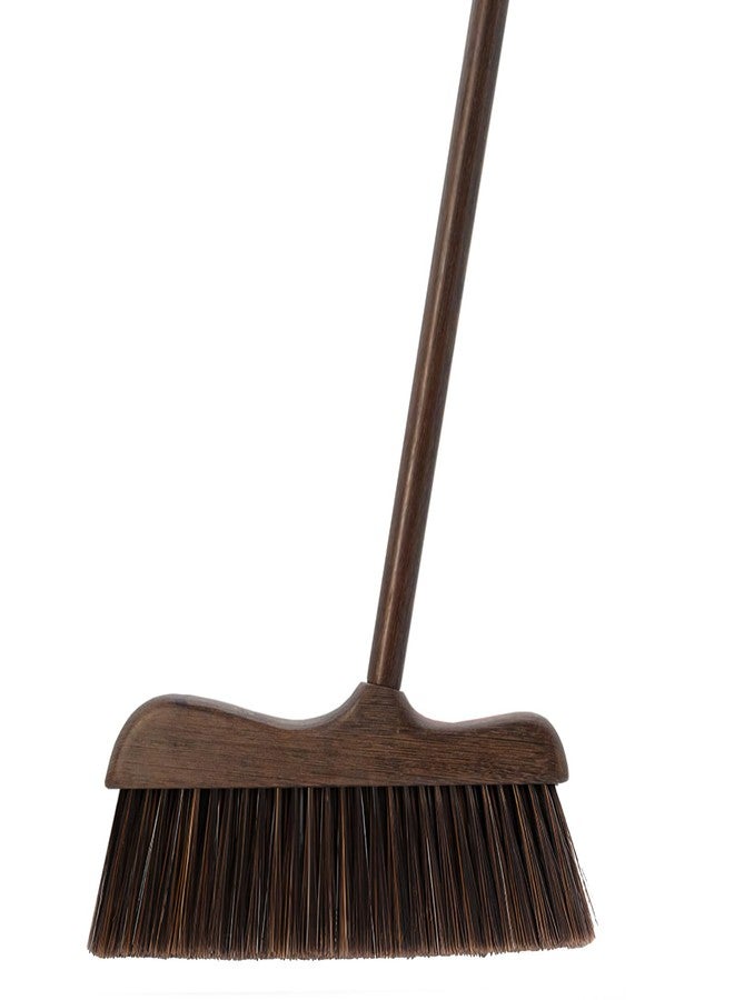 Xifando Wood Angle Broom – 44.8” Wooden Handle Compact Brooms for Indoor Kitchen – Soft PP Bristles, Durable Sweeping Broom - Image 1